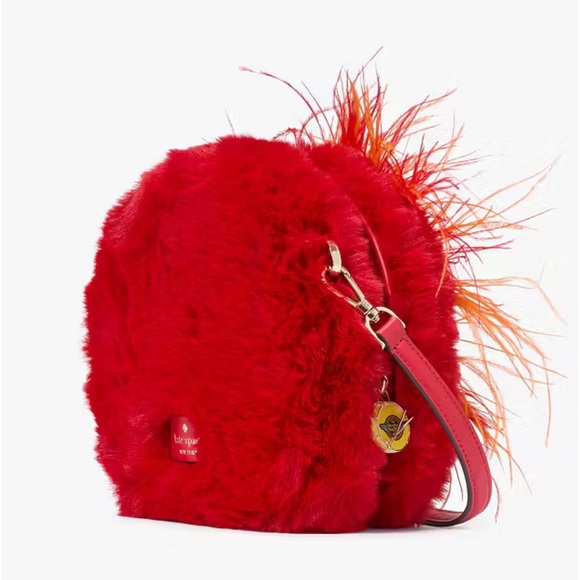 ♠️Kate Spade New York X Disney Muppets Animal Crossbody Bag, Red Multi NWT - Picture 3 of 7